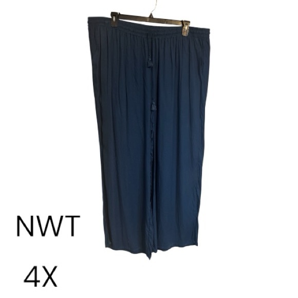 Cupio Pants - NWT SPRING/SUMMER  Wide Leg Pants  PLUS 4X        #CL
